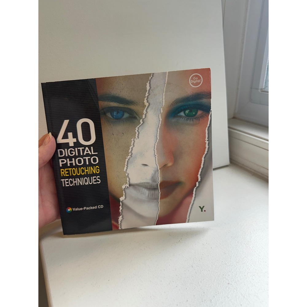 Go Digital 40 Digital Photo Retouching Techniques Book with CD-ROM Photoshop